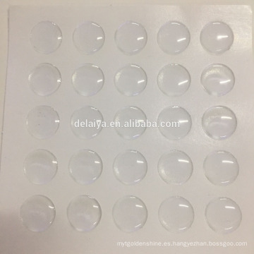 Aduana 3D clara pegatinas de cúpula de epoxy proveedor